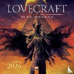 Flame, Tree - Lovecraft: Illustrated by Jason Engle Wall Calendar 2026 (Art Calendar)