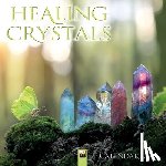 Flame Tree Studio - Healing Crystals Wall Calendar 2026 (Art Calendar)