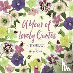 Flame Tree Studio - A Year of Lovely Quotes Wall Calendar 2026 (Art Calendar)
