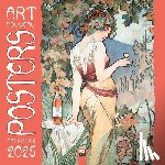 Flame Tree Studio - Art Nouveau Posters Wall Calendar 2026 (Art Calendar)