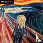 Flame Tree Studio - Edvard Munch Wall Calendar 2026 (Art Calendar)