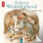 Flame Tree Studio - British Library: Alice's Adventures in Wonderland Mini Wall Calendar 2026 (Art Calendar)