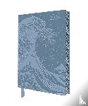Flame, Tree - Katsushika Hokusai: The Great Wave 2026 Artisan Art Vegan Leather Diary Planner - Page to View with Notes