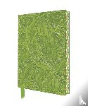 Flame, Tree - William Morris: Acanthus 2026 Artisan Art Vegan Leather Diary Planner - Page to View with Notes