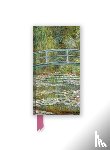 Flame Tree Studio - Claude Monet: Bridge over a Pond of Water Lilies (Foiled Slimline Journal)