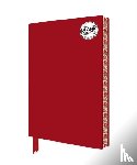 Flame Tree Studio - Ruby Red Blank Artisan Notebook (Flame Tree Journals)