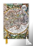 Flame Tree Studio - Antique Map (Foiled Blank Journal)