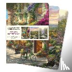 Flame Tree Studio - Thomas Kinkade Set of 3 Standard Notebooks
