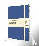 Flame Tree Studio - Dark Blue & Cream Artisan Paperback Notebook