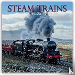 Gifted Stationery Co. Ltd - Steam Trains - Dampfeisenbahnen 2026 - 16-Monatskalender