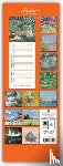 Gifted Stationery Co. Ltd - Monet - Claude Monet - Slimline-Kalender 2026