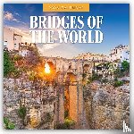 Red Robin - Bridges of the World 2026 Square Wall Calendar