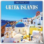 Red Robin - Greek Islands 2026 Square Wall Calendar