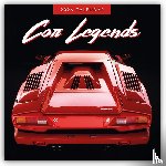 Red Robin - Car Legends 2026 Square Wall Calendar