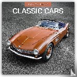 Red Robin - Classic Cars 2026 Square Wall Calendar