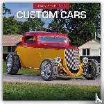 Red Robin - Custom Cars 2026 Square Wall Calendar