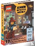 LEGO®, Buster Books - LEGO® Books: Junior Detective Agency (with detective minifigure, dog mini-build, 2-sided poster, play scene, evidence envelopes and LEGO elements)