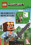 LEGO?, Buster Books - LEGO? Minecraft?: Armoursmith Adventure Activity Book (with Armoursmith minifigure and accessories)
