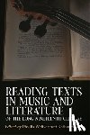  - Reading Texts in Music and Literature of the Long Nineteenth Century