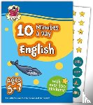 CGP Books - 10 Minutes a Day English for Ages 5-7 (with over 100 stickers)