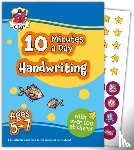 CGP Books - 10 Minutes a Day Handwriting for Ages 5-7 (with over 100 stickers)