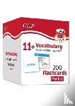 CGP Books - 11+ Vocabulary Flashcards for Ages 10-11 - Pack 2