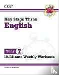 CGP Books - KS3 Year 7 English 10-Minute Weekly Workouts
