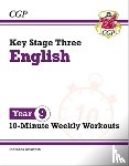 CGP Books - KS3 Year 9 English 10-Minute Weekly Workouts