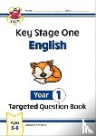 CGP Books - KS1 English Year 1 Targeted Question Book