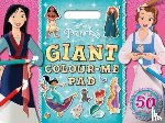 Walt Disney - Disney Princess: Giant Colour-Me Pad