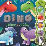 Igloobooks - Dino Stomp and Roar: With 5 3D Sound Buttons