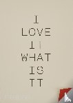 Duckworth, Turner, Lingwood, Gyles - I love it. What is it?