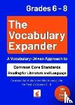 Books, Foxton, Webley, Jan - The Vocabulary Expander: Common Core Standards Reading for Literature and Language Grades 6 - 8