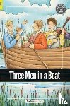 Books, Foxton - Three Men in a Boat - Foxton Readers Level 3 (900 Headwords CEFR B1) with free online AUDIO
