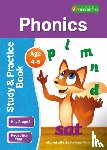 Books, Foxton - KS1 Phonics Study & Practice Book for Ages 4-6 (Reception -Year 1) Perfect for learning at home or use in the classroom