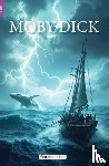 Books, Foxton, Melville, Herman - Moby Dick - Foxton Reader Level-2 (600 Headwords A2/B1) with free online AUDIO