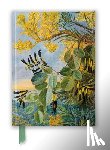 Flame Tree Studio - Kew: Marianne North: Flowers of the Flame-Tree and Yellow and Black Twiner, West Australia (Foiled Journal)