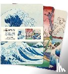 Flame Tree Studio - Japanese Woodblocks Set of 3 Midi Notebooks