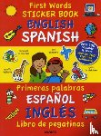  - First Words Sticker Books: English/Spanish