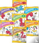 Lloyd, Sue, Wernham, Sara - Jolly Phonics Workbooks 1-7 in Print Letters