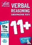Letts 11+ - 11+ Verbal Reasoning Quick Practice Tests Age 9-10 (Year 5)