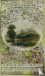 Mapseeker Publishing Ltd. - Derbyshire 1610 - 1836 - Fold Up Map that features a collection of Four Historic Maps, John Speed's County Map 1611, Johan Blaeu's County Map of 1648, Thomas Moules County Map of 1836 and Cole and Roper's Plan of the City of Derby 1806. The map's al