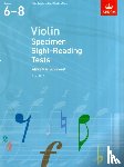  - Violin Specimen Sight-Reading Tests Grades 6-8