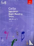  - Cello Specimen Sight-Reading Tests, Grades 1-5