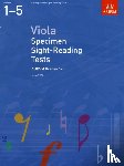  - Viola Speciment Sight-Reading Tests Grades 1-5