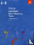  - Viola Speciment Sight-Reading Tests Grades 6-8