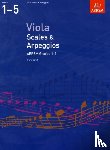  - Viola Scales & Arpeggios, Abrsm Grades 15