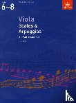  - Viola Scales & Arpeggios Grades 6-8