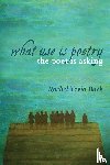 Back, Rachel Tzvia - What Use Is Poetry, The Poet Is Asking