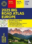 Philip's Maps - 2025 Philip's Big Road Atlas of Europe